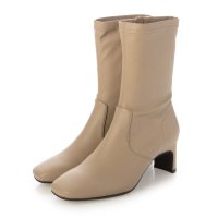 NEUE THE MARKET/ノイエ ザ マーケット NEUE THE MARKET スクエアトゥストレッチショートブーツ /TM24698/507711702