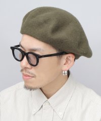Besiquenti/ベーシックエンチ Basiquenti 大判 ウール ベレー帽 バスクベレー 大きめ 帽子 メンズ カジュアル シンプル/504963328