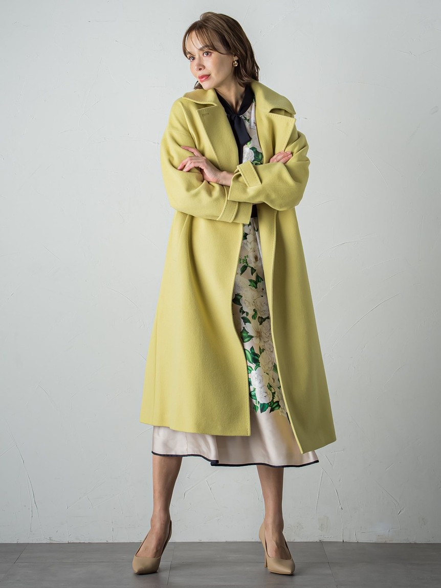 Viaggio Blu ビアッジョブルー ショートコート ベージュ2 B8771 セール 30%OFF】ビアッジョブルー Viaggio Blu ショートビーバー