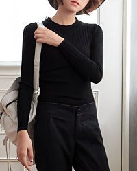 Lily of Valley/リリーオブバリー Lily of Valley ワイド リブ 編み ニット セーター 上品 レディース 長袖 リブニット トップス/507597404