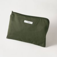 VIRINA/ヴィリーナ VIRINA 抗菌・抗ウイルス機能繊維加工技術クレンゼ?使用のマルチポーチ (ベージュ）/507672250