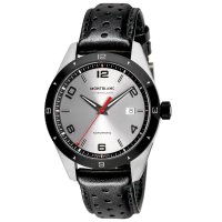 MONTBLANC/モンブラン Montblanc タイムウォーカー メンズ 時計 116058 自動巻 シルバー カーフ革 スイス/507696145