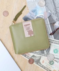 moz/モズ moz 二つ折り財布 本革 レザー ウォレット/507703666