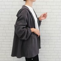 aquagarage/アクアガレージ aquagarage ダンボールニットペプラムパーカー 春 秋 冬/507704036