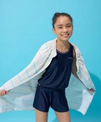 BEAMS SCHOOL/ビームス スクール BEAMS SCHOOL BEAMS SCHOOL キッズ 80cm丈綿ボーダー巻きタオル【返品不可商品】/507705979