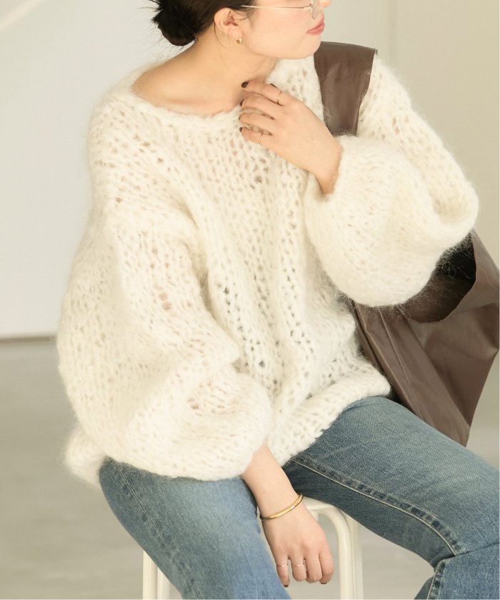 Plage ジャンボタムニット 2020AW プラージュ plage（プラージュ）の「HANDKNIT ジャンボタムニット（ニット