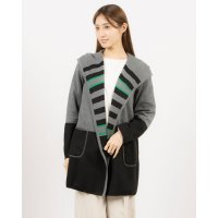 BRODIAEA/ブローディア BRODIAEA リバーシブルロングカーディガン/507707272