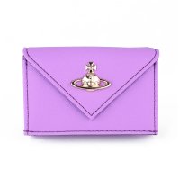 Vivienne Westwood/ヴィヴィアン ウエストウッド Vivienne Westwood 3つ折り財布 サフィアーノ バイオグリーン ENVELOPE BILLFOLD 5115002/507708540