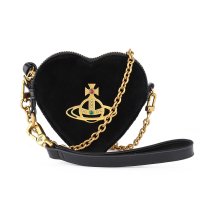 Vivienne Westwood/ヴィヴィアン ウエストウッド Vivienne Westwood ポーチ ベルベット HEART WRISTLET 5D010003W W00ZL N401 B/507708553