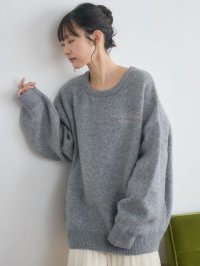 RETRO GIRL/レトロガール RETRO GIRL ラバープリントニット/507709698