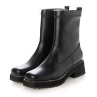 NEUE THE MARKET/ノイエ ザ マーケット NEUE THE MARKET 【撥水対応】ラインストーントラックソールショートブーツ /TM24687/507711701