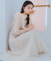 WILLSELECTION/フラワー刺繍肩リボンドレス/507712122