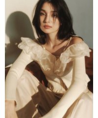 FRAY I.D/ラッフルオフショルニット【WEB限定カラーあり】/506923155