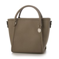 mauve/モーヴ mauve 【本革】ミディアムハンドバッグ ショルダー付き2WAY/507712042
