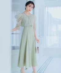 WILLSELECTION/スパンコールレースブラウス×マーメイドワンピース/507712133