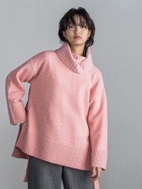 MAYSON GREY/メイソングレイ MAYSON GREY WEB MIXヤーンサイドスリットニットプルオーバー≪手洗い可能≫/507712765