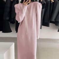 Forcement/フォースメント Forcement パフスリーブニットロングワンピース/507712798
