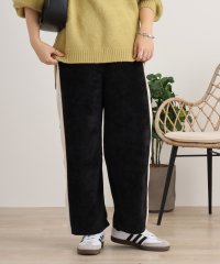 atONE/アットワン atONE TCカットベロアライン入りパンツ/507713427