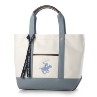 BEVERLY HILLS POLO CLUB/ビバリーヒルズポロクラブ BEVERLY HILLS POLO CLUB A4収納可◎ポロPUトート トートバッグ ブランドロゴ 通勤 通学 マチあり 底鋲 刺/505486383