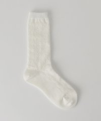 green label relaxing （Kids）/スカシ柄 クルーソックス / 靴下 / キッズ  20cm－22cm/507604781