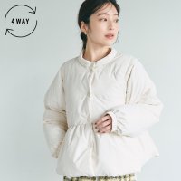 coca/コカ coca ギャザー中綿アウター/507645465