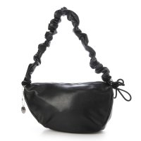 mauve/モーヴ mauve くしゅくしゅショルダーのアシンメトリーバッグ/507712051