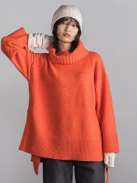 MAYSON GREY/メイソングレイ MAYSON GREY WEB MIXヤーンサイドスリットニットプルオーバー≪手洗い可能≫/507712765