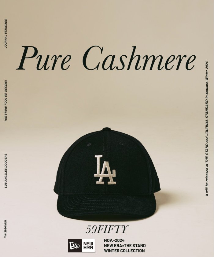 NEW ERA 別注 JOURNAL STANDARD カシミヤニューエラ