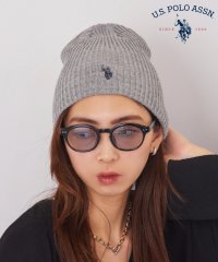 US POLO ASSN/ユーエスポロアッスン U.S. POLO ASSN. リブビーニーワッチ ニット帽 ビーニー ニットキャップ/507713992