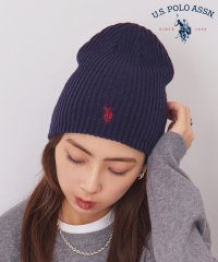 US POLO ASSN/ユーエスポロアッスン U.S. POLO ASSN. リブビーニーワッチ ニット帽 ビーニー ニットキャップ/507713992