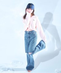 JILL by JILL STUART/ダメージデニムスリットワイドパンツ/507714660
