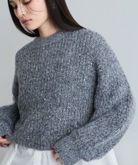 VIS/【WEB限定】スパンコールニットプルオーバー/507714973