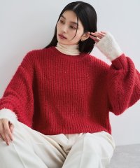 VIS/【WEB限定】スパンコールニットプルオーバー/507714973