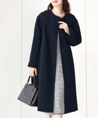 OFUON/ベーシックノーカラーコート/洗える/WEB限定サイズあり/507715514