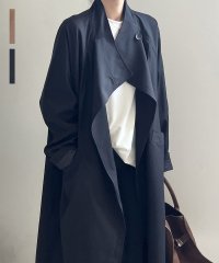 ARGO TOKYO/アルゴトウキョウ ARGO TOKYO Over Size French Sleeve One Button Trench 21125 オーバーサイズワンボタン/507717053