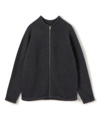 GALERIE VIE/スコットランドウール ジップアップカーディガン/507717640