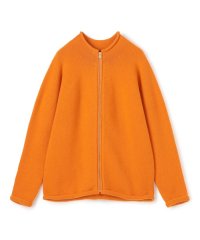 GALERIE VIE/スコットランドウール ジップアップカーディガン/507717640