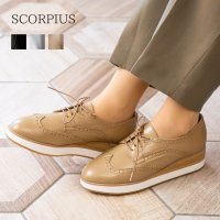 SCORPIUS/スコーピウス SCORPIUS 【SCORPIUS】 厚底 レースアップ シューズ/507717946
