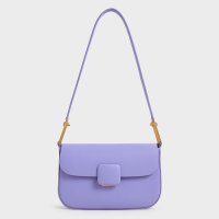 CHARLES & KEITH/【販売終了】Koa コア スクエアプッシュロックショルダーバッグ【再入荷】/507416867
