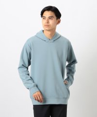 COMME CA ISM MENS/ストレッチダンボールニット フードパーカー/507595832