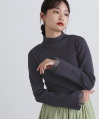N Natural Beauty Basic/チュールドッキングニット/507714690