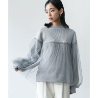 mili an deni/ミリアンデニ mili an deni チュールドッキングニットプルオーバー/507717781