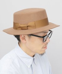 Ruben/ルーベン Ruben ハット フェルト カンカン帽 ウール ボーターハット 帽子 平つば 秋冬 つば広 フェルトハット/507717788