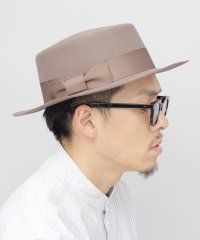 Ruben/ルーベン Ruben ハット フェルト カンカン帽 ウール ボーターハット 帽子 平つば 秋冬 つば広 フェルトハット/507717788