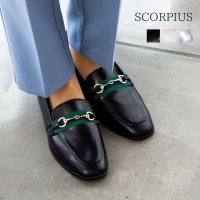 SCORPIUS/スコーピウス SCORPIUS 【SCORPIUS】 リボン ビット ローファー/507717941