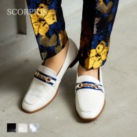 SCORPIUS/スコーピウス SCORPIUS 【SCORPIUS】 リボン ビット ローファー/507717941