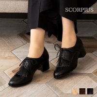 SCORPIUS/スコーピウス SCORPIUS 【SCORPIUS】 ヒール アップ キルト パンプス/507717942