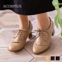 SCORPIUS/スコーピウス SCORPIUS 【SCORPIUS】 ヒール アップ キルト パンプス/507717942