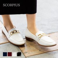 SCORPIUS/スコーピウス SCORPIUS 【SCORPIUS】 大きめ ビット 付き ローファー/507717943