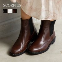 SCORPIUS/スコーピウス SCORPIUS 【SCORPIUS】 スコーピウス スタッズ ブーツ/507717945